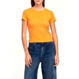 Velvet Taya Fitted Tee – Crush.
