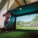 SIGPRO Golf Simulator Wall Padding – Black / 2′ x 1′ x 3″