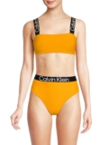 Women’s Logo Shoulder Strap Sports Bra – Mango
