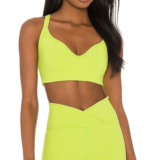 Year of Ours Bralette Ribbed Curve Top – Lime.