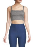 Women’s Heathered Cami Sports Bra – Slate Heather